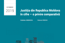 Justiția din Republica Moldova în cifre – o privire comparativă