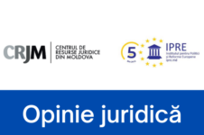 OPINIE cu privire la pachetul de documente privind selectarea judecătorului din partea Republicii Moldova la Curtea Europeană a Drepturilor Omului