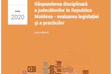 Răspunderea disciplinară a judecătorilor în Republica Moldova – evaluarea legislaţiei şi a practicilor