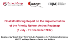 Final Monitoring Report on the Implementation of the Priority Reform Action Roadmap (5 July – 31 December 2017)