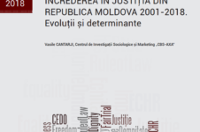 Încrederea în justiția din Republica Moldova 2001-2018. Evoluții și determinante