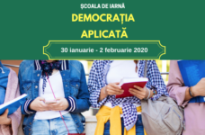 Start înscrierii la Școala de iarnă 2020 „Democrația aplicată”